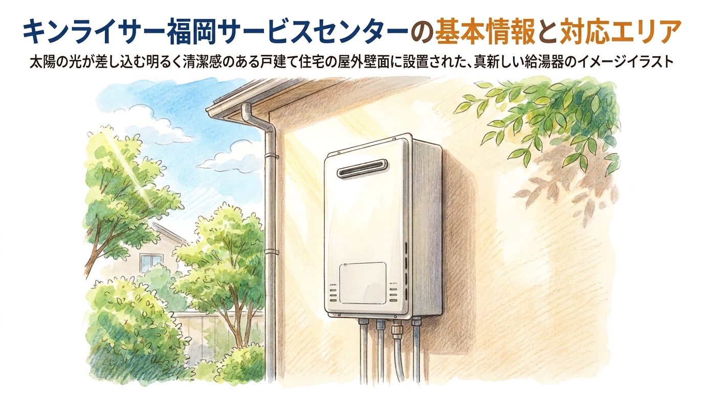 キンライサー福岡サービスセンターの基本情報と対応エリア