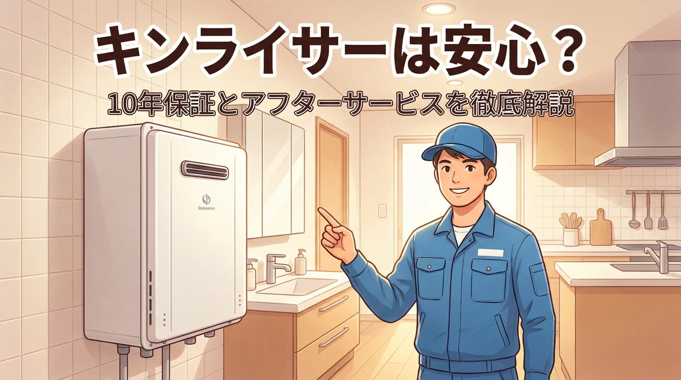 キンライサーは安心？10年保証とアフターサービスを徹底解説