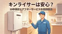 キンライサーは安心？10年保証とアフターサービスを徹底解説