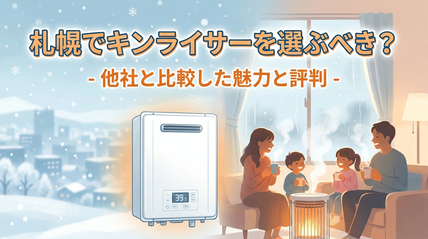 札幌でキンライサーを選ぶべき？他社と比較した魅力と評判